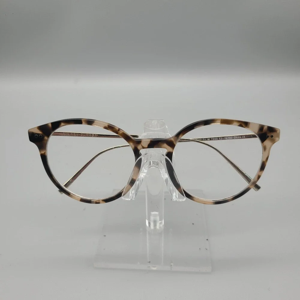 Warby Parker Langley W 7200 Tortoise Shell Round Cat Eye Eyeglasses 52-19-140